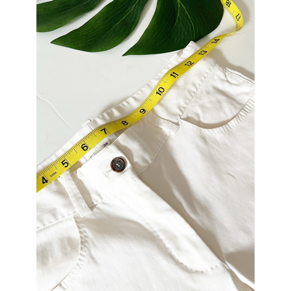 Celine cream color split leg hem cropped pants XS - Picture 11 of 13